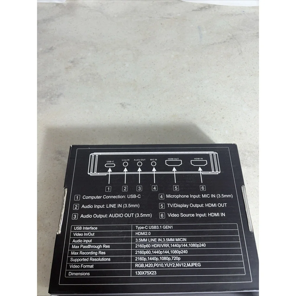 Glomtheia Cc100 Video Capture Card